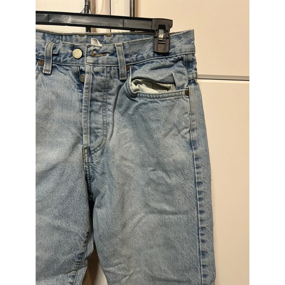 Lucky‎ Brand Vintage Straight Leg Jeans Light Wash High Rise Denim Size 12/31
